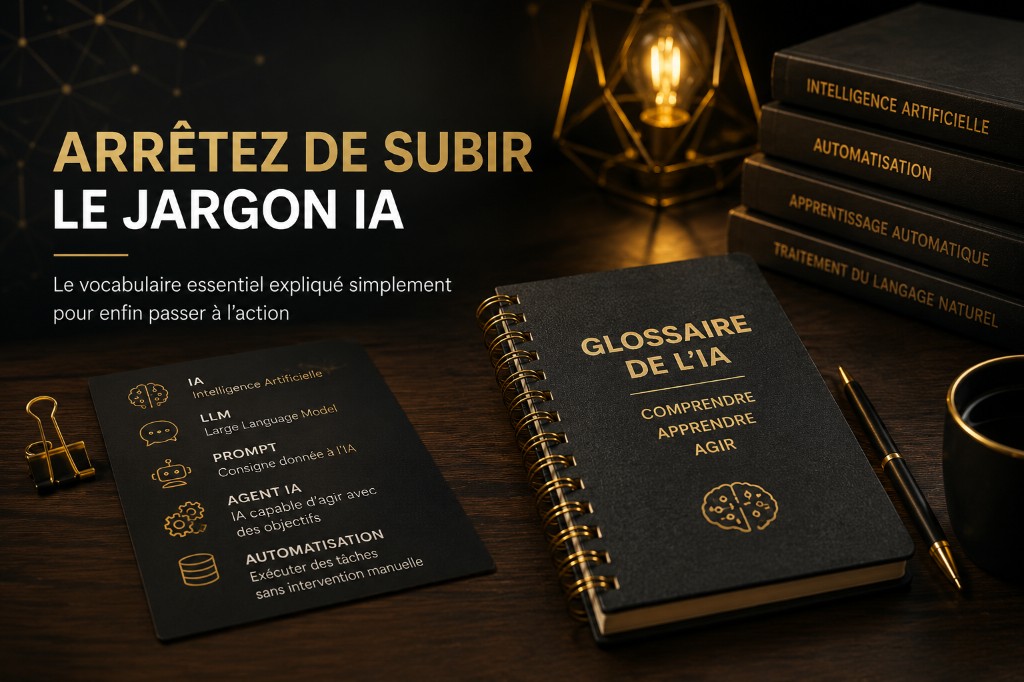 Arrêtez de subir le jargon IA — glossaire expliqué simplement